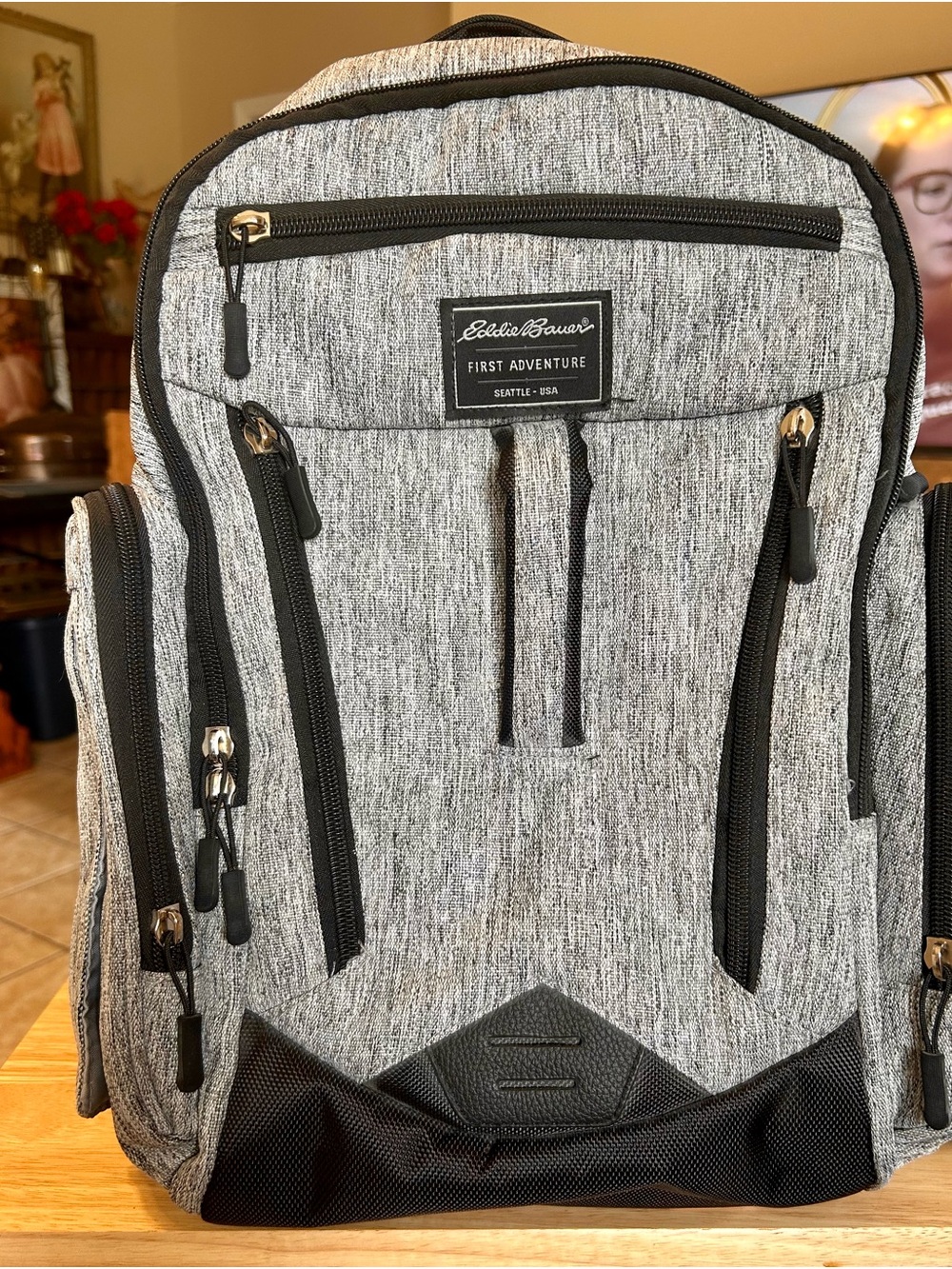 Eddie Bauer Rainier Backpack Diaper Bag - Excellent Condition!